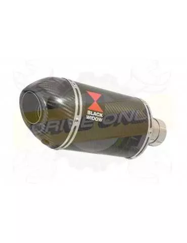 FZ-1S FZ-1 S Tube de raccord et Silencieux Ovale En Carbone 200mm