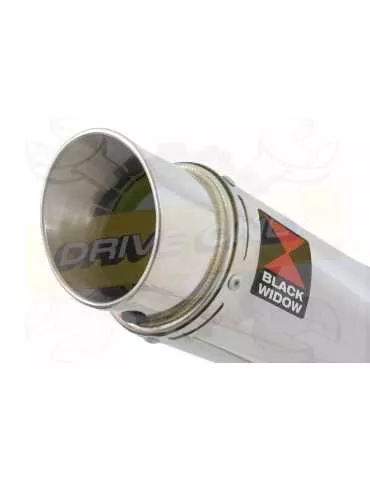 FZ-1S FZ-1 S Tube de raccord et Silencieux Rond GP style En Inox 230mm