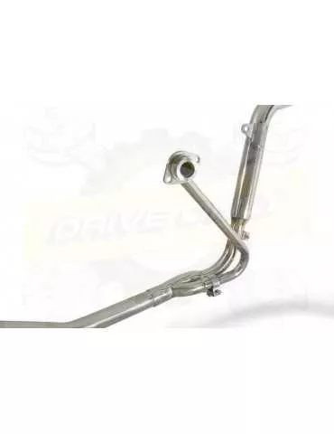 HONDA XL125 VARADERO (JC32) 01-07 Ligne complète & Silencieux Rond GP Style En Inox 350mm