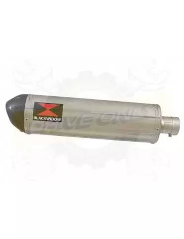 HONDA XL125 VARADERO (JC49) 08-16 Ligne complète & Silencieux Ovale En Inox + Carbone Tip 400mm