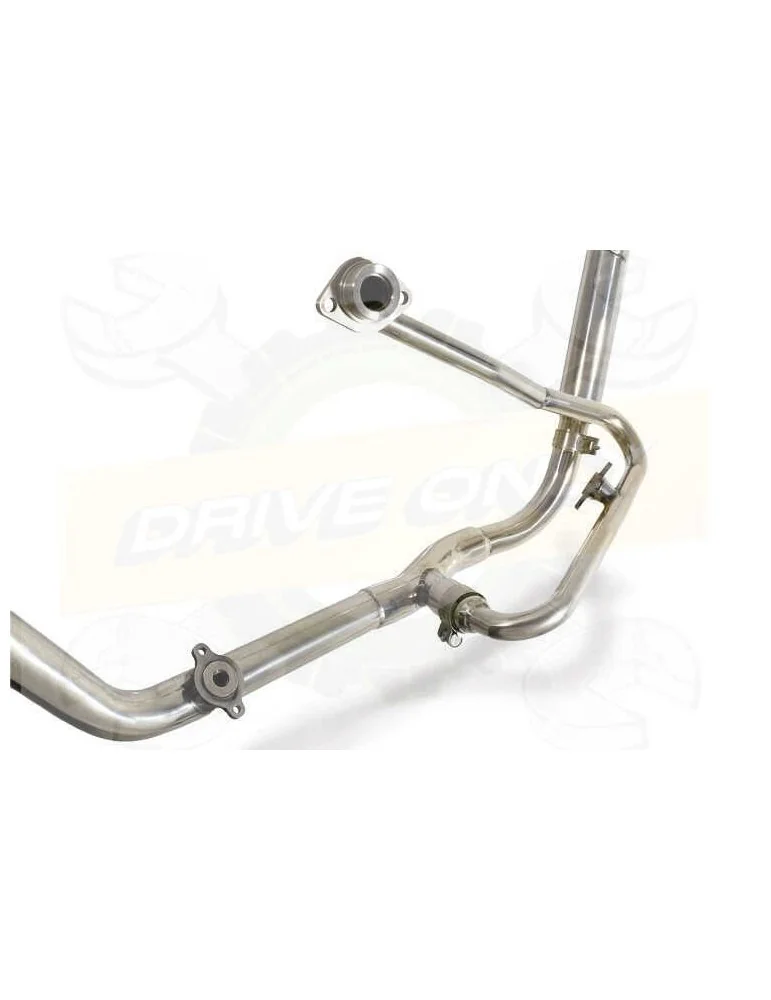 HONDA XL125 VARADERO (JC49) 08-16 Ligne complète & Silencieux Ovale Noir En Inox 300mm