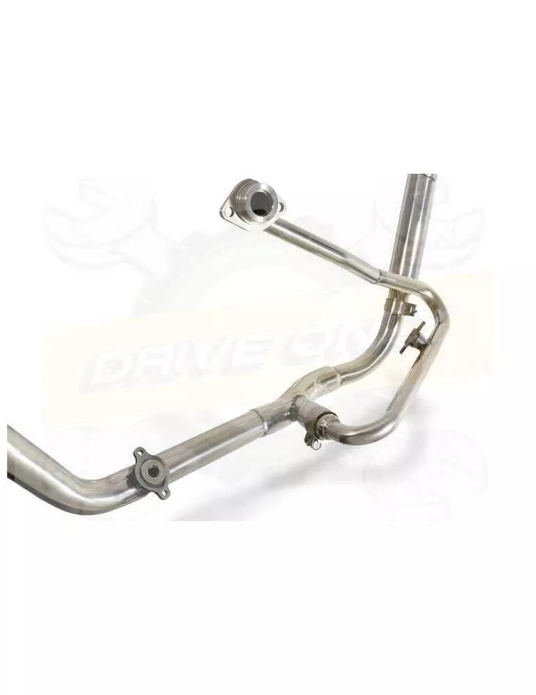 HONDA XL125 VARADERO (JC49) 08-16 Ligne complète & Silencieux Ovale Noir En Inox 300mm