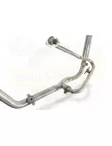 HONDA XL125 VARADERO (JC49) 08-16 Ligne complète & Silencieux Ovale Noir En Inox 300mm
