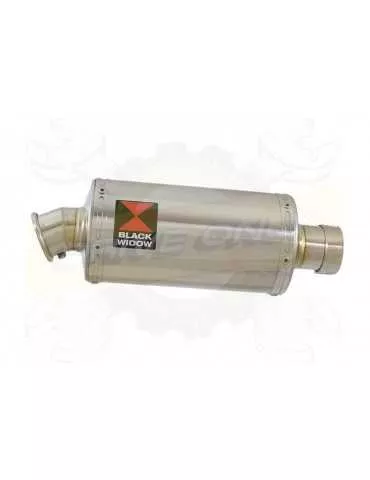 HONDA XL125 VARADERO (JC49) 08-16 Ligne complète & Silencieux Ovale En Inox 230mm