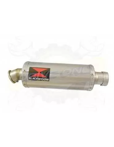 HONDA XL125 VARADERO (JC49) 08-16 Ligne complète & Silencieux Rond En Inox 300mm