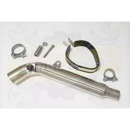 HONDA XL125 VARADERO (JC49) 08-16 Tube de raccord et Silencieux Hexagonale En Carbone 300mm
