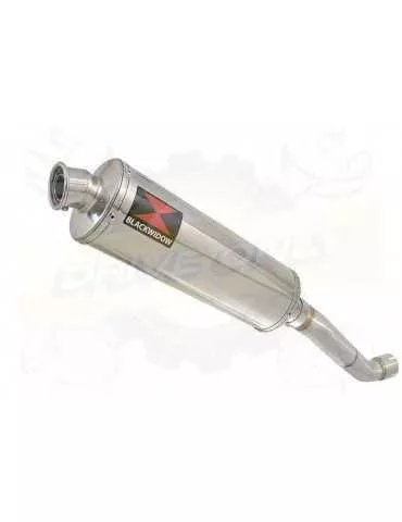 Aprilia RSV4 1000R & Factory 2009/2015 Passage Haut Exhaust tube de raccord & Ovale Silencieux En Inox 400mm