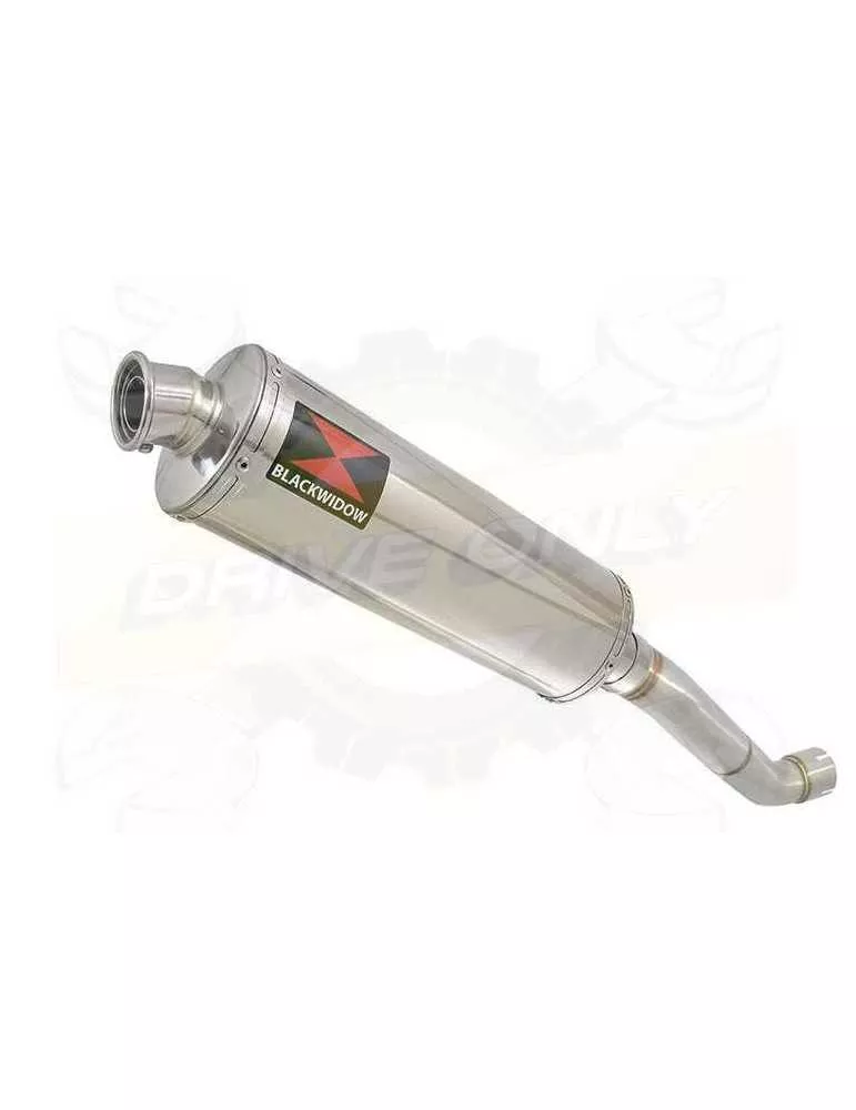 Aprilia RSV4 1000R & Factory 2009/2015 Passage Haut Exhaust tube de raccord & Ovale Silencieux En Inox 400mm