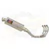 MT-09 Tracer 2013-2021  High Level De-cat Exhaust System with 300mm Round Stainless Steel Silencer