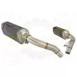 ST1100 ST 1100 (SC26) Pan European Tube de raccord & Silencieux Hexagonale En Carbone 300mm