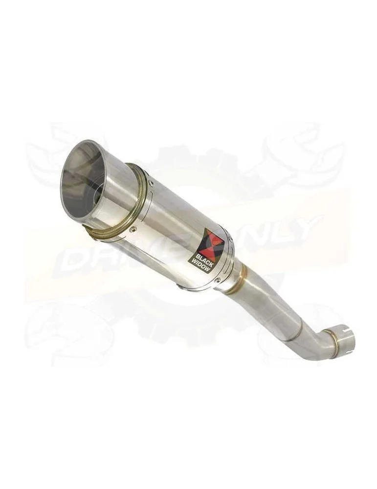 Aprilia RSV4 1000R & Factory 2009/2015 Passage Haut Exhaust tube de raccord & Rond Silencieux En Inox 200mm