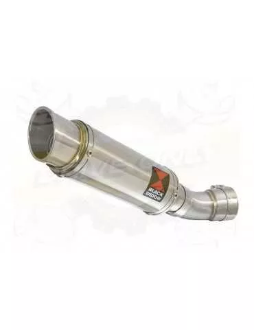 Aprilia RSV4 1000R & Factory 2009/2015 Passage Bas Exhaust tube de raccord & Rond GP Style Silencieux En Inox 230mm