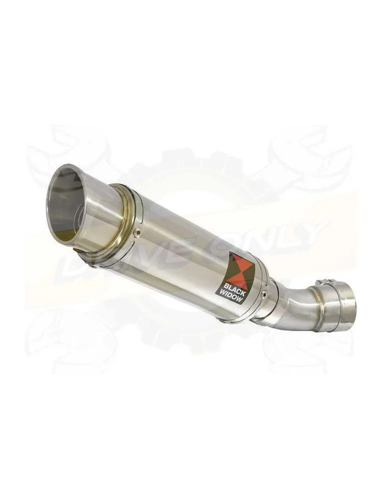 Aprilia RSV4 1000R & Factory 2009/2015 Passage Bas Exhaust tube de raccord & Rond GP Style Silencieux En Inox 230mm