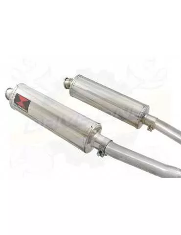 VTR1000F VTR 1000 F Firestorm (SC36) tube de raccords et Ovale Silencieux En Inox 400mm