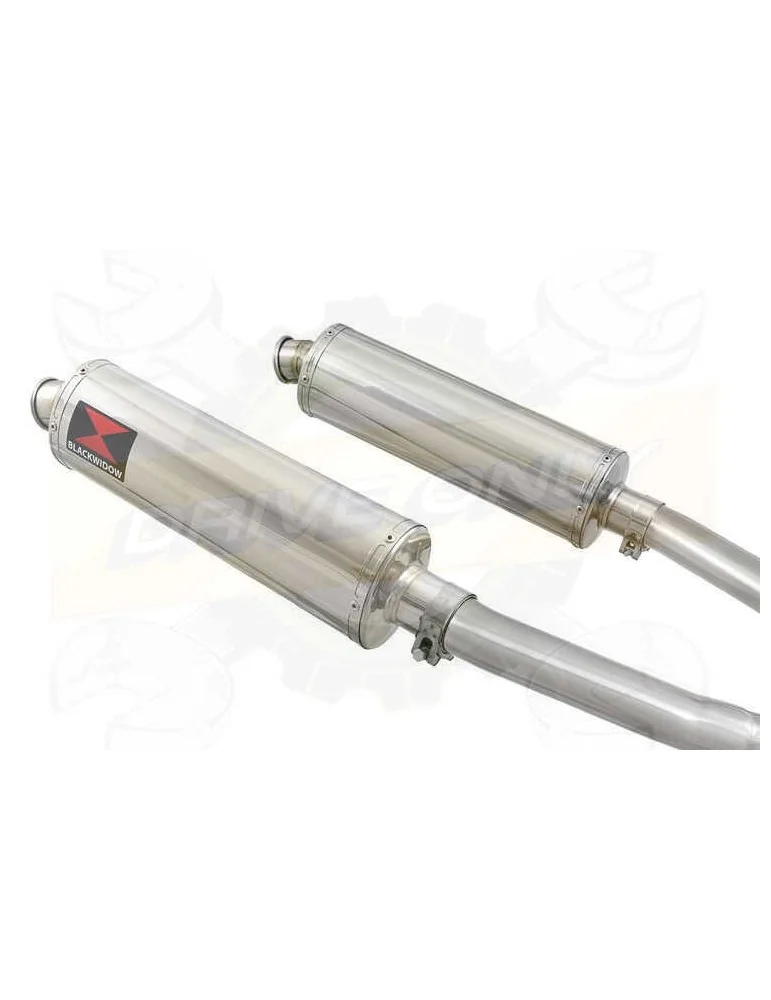VTR1000F VTR 1000 F Firestorm (SC36) tube de raccords et Ovale Silencieux En Inox 400mm