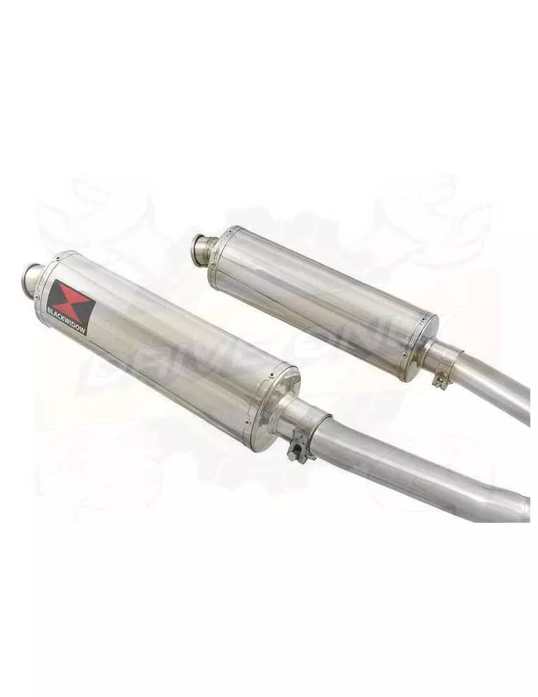 VTR1000F VTR 1000 F Firestorm (SC36) tube de raccords et Ovale Silencieux En Inox 400mm