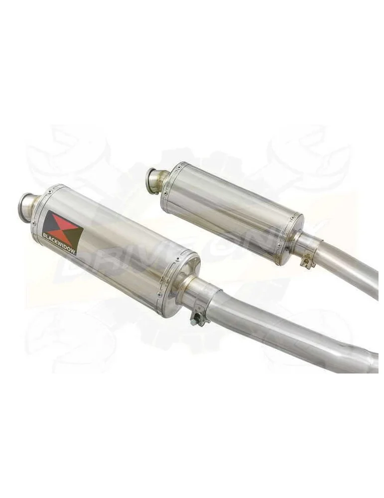 VTR1000F VTR 1000 F Firestorm (SC36) tube de raccords et Ovale Silencieux En Inox 300mm