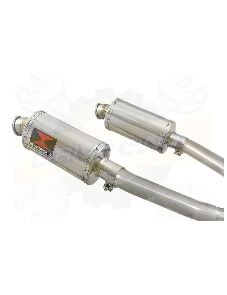 VTR1000F VTR 1000 F Firestorm (SC36) tube de raccords et Ovale Silencieux En Inox 230mm
