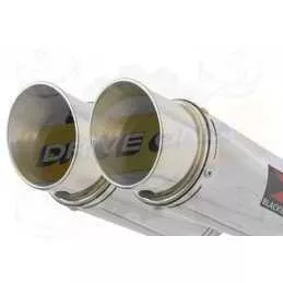 ST1100 ST 1100 (SC26) Pan European Tube de raccord & Silencieux Rond En Inox 200mm