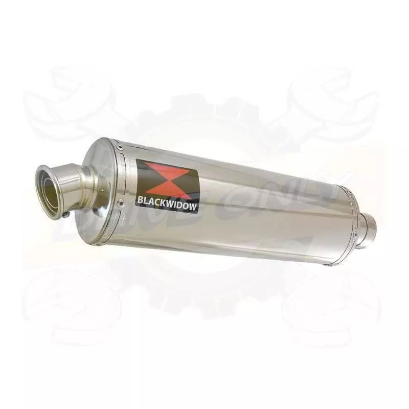 Vespa GTS 125 4T 2007 - 2011 Ligne complète & Silencieux Ovale En Inox 400mm