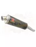 FZR1000 FZR 1000 EXUP Tube de raccord et Silencieux Ovale En Carbone 400mm
