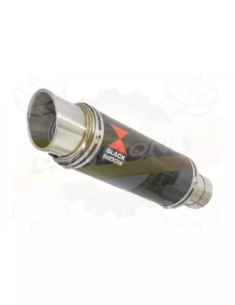 YZF-R1 R1M 2015-2017 Decata Collecteur en Inox + Silencieux GP Rond En Carbone 230mm