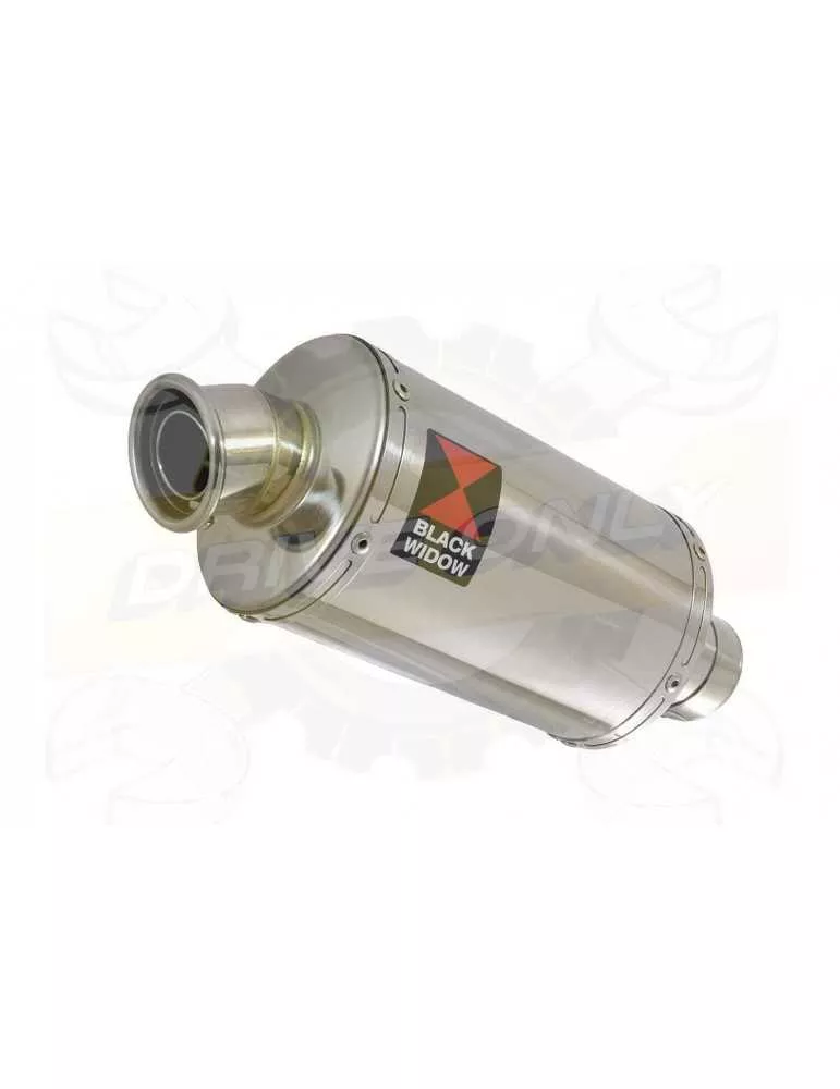 YZF-R1 R1M 2015-2017 Decata Collecteur en Inox + Silencieux Ovale En Inox 230mm