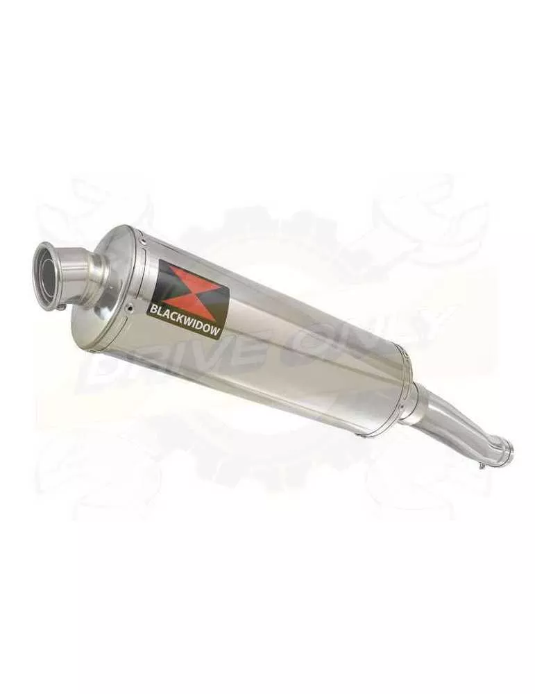 Yamaha FZR 600 FZR600R 4JH 'Fox Eye' Tube de raccord et Silencieux Ovale En Inox 400mm