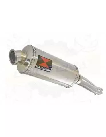 Yamaha FZR 600 FZR600R 4JH 'Fox Eye' Tube de raccord et Silencieux Ovale En Inox 300mm