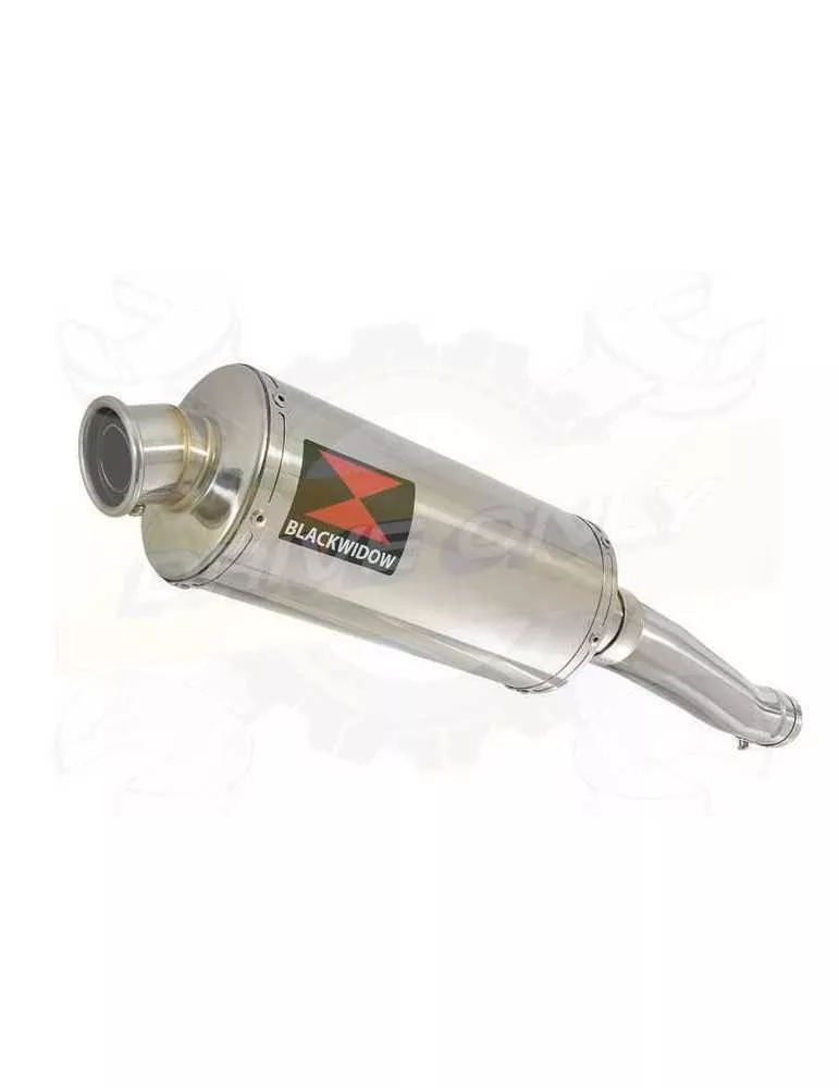 Yamaha FZR 600 FZR600R 4JH 'Fox Eye' Tube de raccord et Silencieux Ovale En Inox 300mm