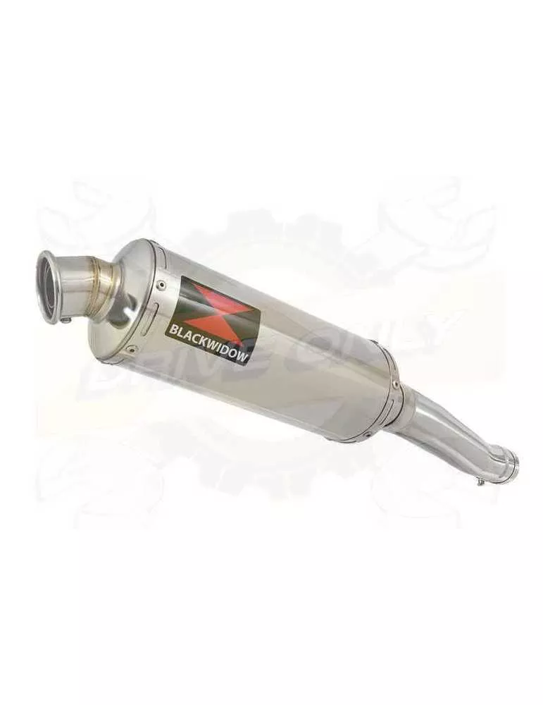 Yamaha FZR 600 FZR600R 4JH 'Fox Eye' Tube de raccord et Silencieux Rond En Inox 300mm