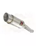 Yamaha FZR 600 FZR600R 4JH 'Fox Eye' Tube de raccord et Silencieux Rond En Inox 200mm