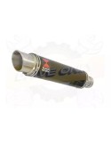 FZR1000 FZR 1000 EXUP Ligne complète & Silencieux GP Rond Noir En Inox 350mm