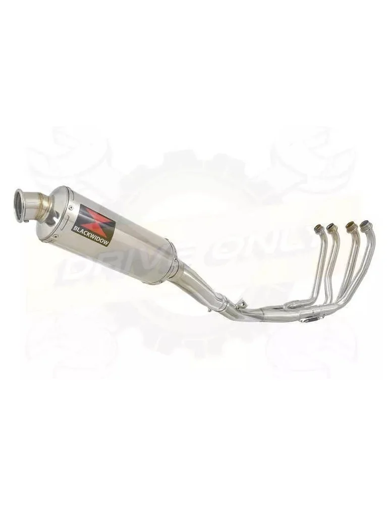 Yamaha FZR 600 FZR600R 4JH Foxeye Ligne complète & Silencieux Rond En Inox 300mm