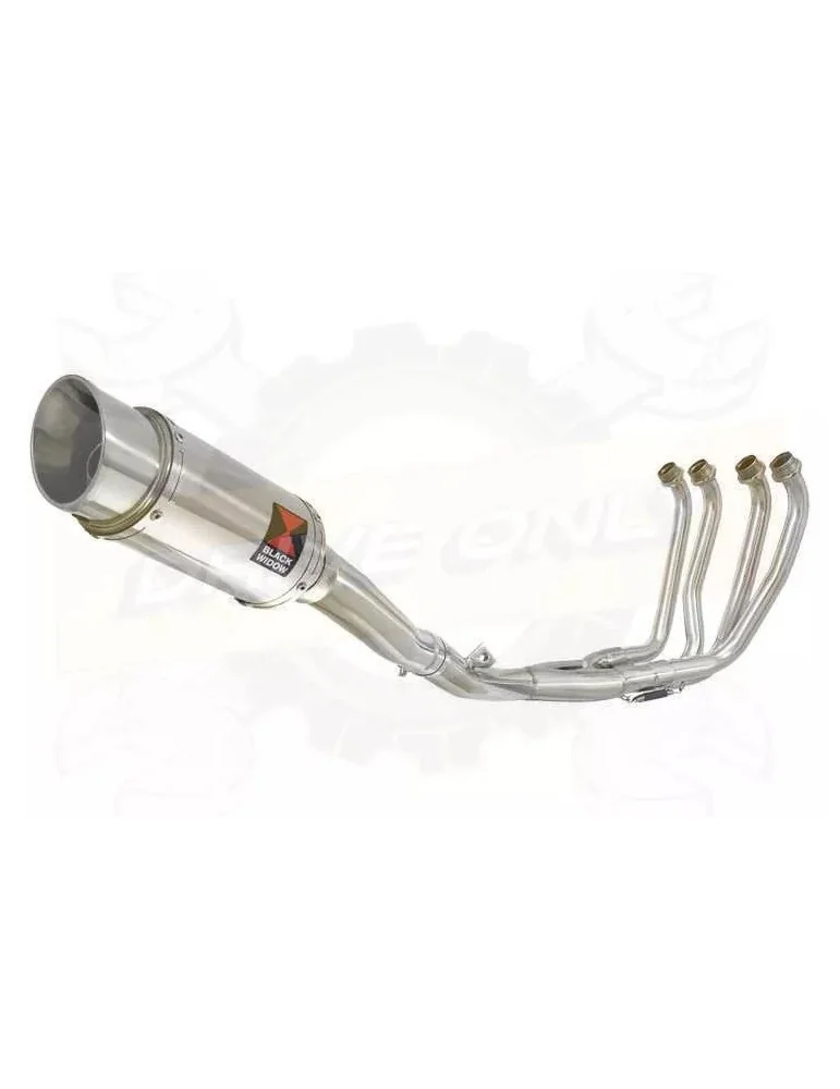 Yamaha FZR 600 FZR600R 4JH Foxeye Ligne complète & Silencieux Rond En Inox 200mm