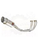Yamaha FZR 600 FZR600R 4JH Foxeye Ligne complète & Silencieux Rond En Inox 200mm