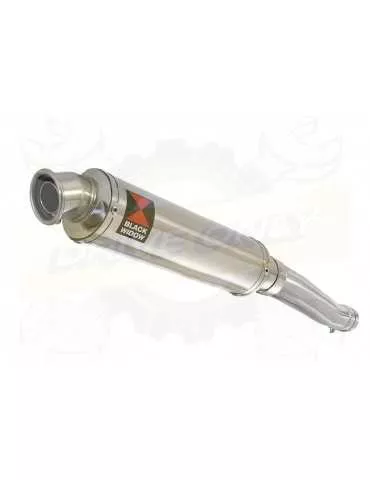 FZR1000 FZR 1000 EXUP Tube de raccord et Silencieux Rond En Inox 350mm
