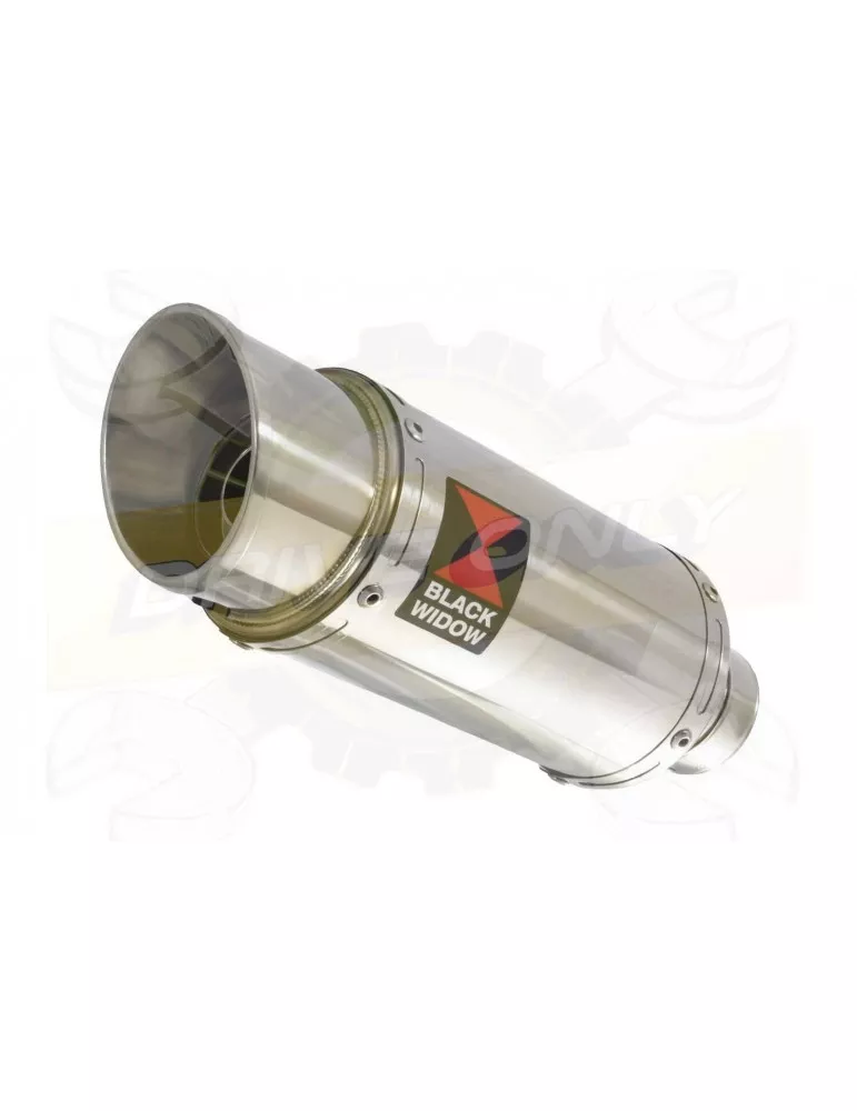 YZF-R1 R1M 2015-2017 Tube de raccord en Titane + Silencieux Rond En Inox 200mm
