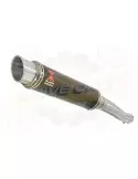 FZR1000 FZR 1000 EXUP Tube de raccord et Silencieux GP Rond En Carbone 350mm
