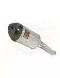 FZR1000 FZR 1000 EXUP Tube de raccord et Silencieux Ovale En Inox & Canule en Carbone 200mm