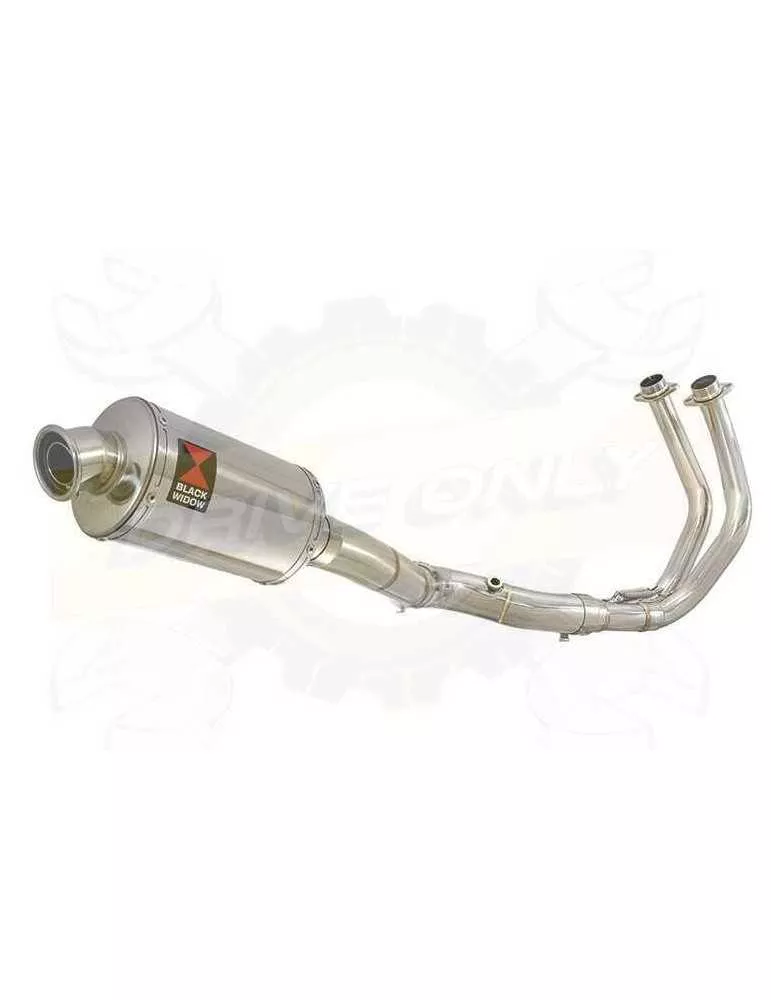 MT07 MT-07 2014 2015 2016 2017 Passage Haut Décatalyseur Ligne complète & Silencieux Ovale En Inox 230mm