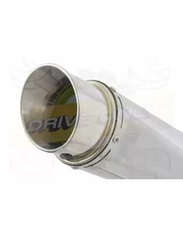 MT125 2014 - 2019 Passage Bas Ligne complète & Silencieux Rond GP Style En Inox 230mm