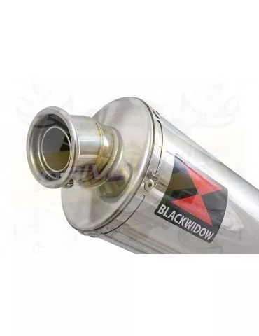 MT07 MT-07 2014 2015 2016 2017 Passage Bas Décatalyseur Ligne complète & Silencieux Ovale En Inox 300mm