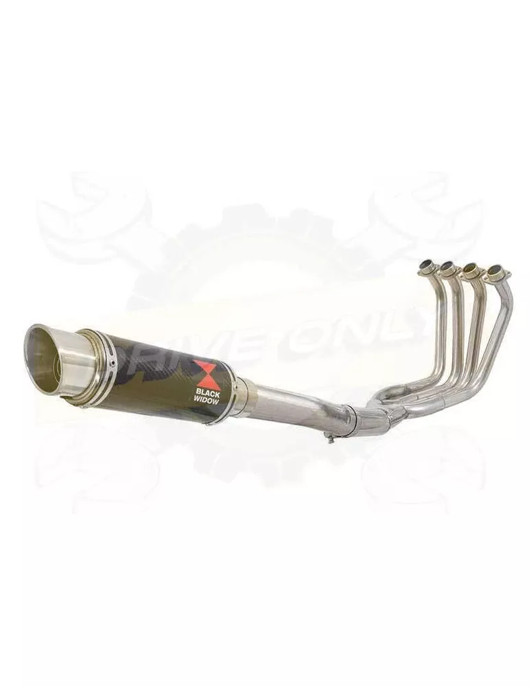 FZS1000 FZS 1000 FAZER Ligne complète & Silencieux GP Rond En Carbone 230mm