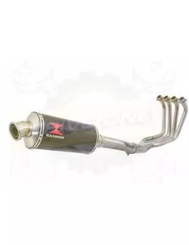 FZS1000 FZS 1000 FAZER Ligne complète & Silencieux Ovale En Carbone 300mm