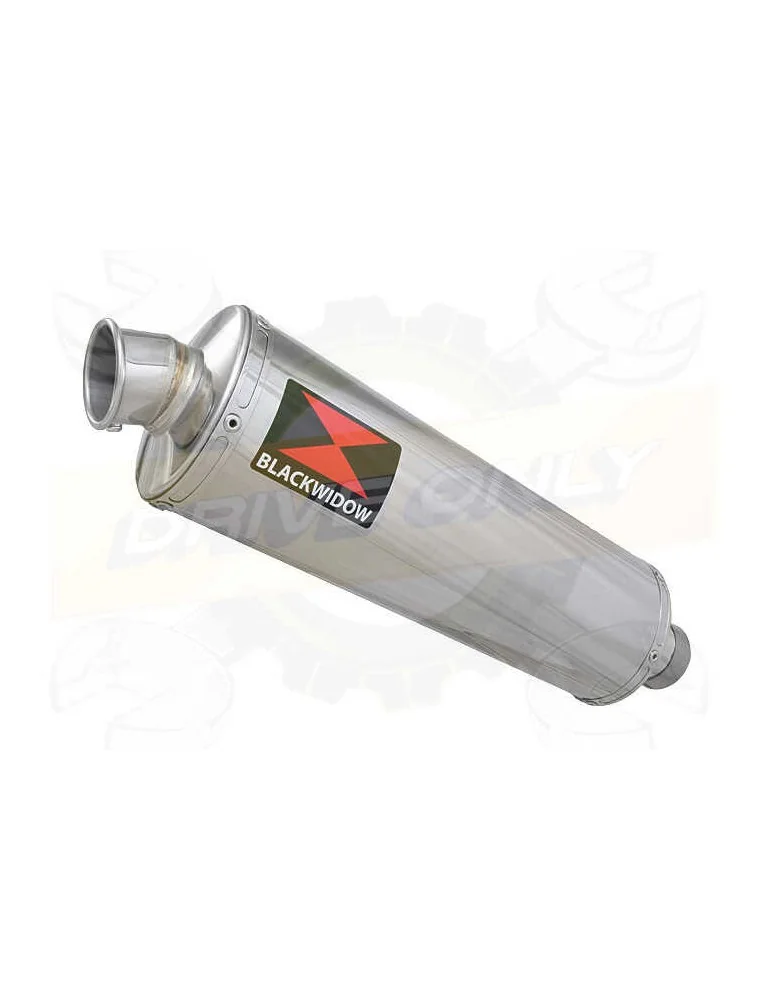 FZS1000 FZS 1000 FAZER Exhaust Silencieux Kit & Ovale Silencieux En Inox 400mm