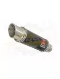 FZS1000 FZS 1000 FAZER Silencieux Kit & Silencieux Rond GP Style Noir En Inox 230mm