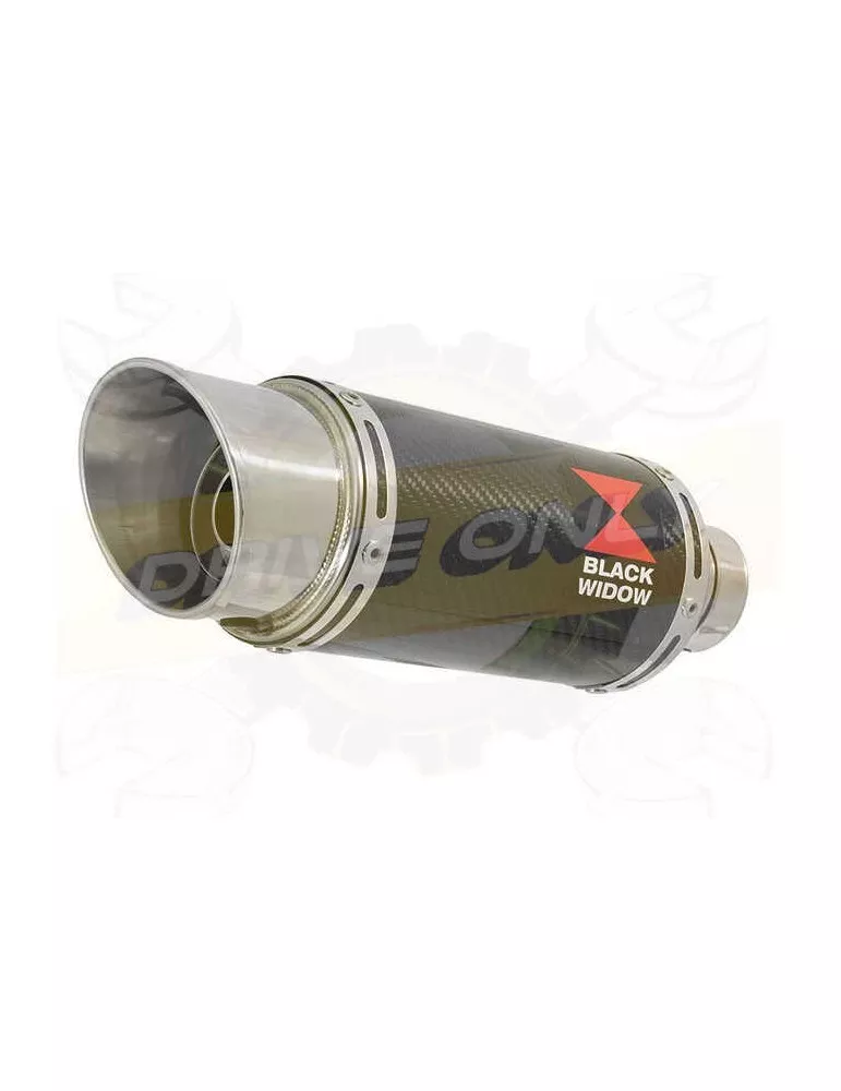FZS1000 FZS 1000 FAZER Silencieux Kit & Silencieux Rond En Carbone 200mm