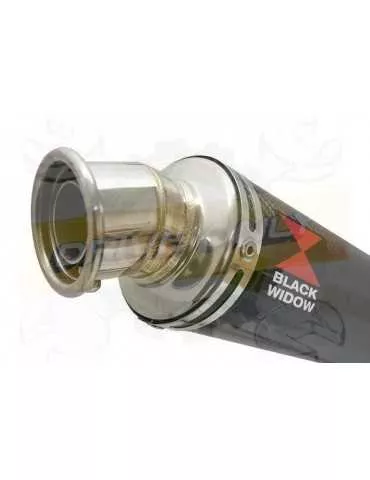 FZS1000 FAZER Silencieux Kit & Silencieux Rond En Carbone CN35R 350mm