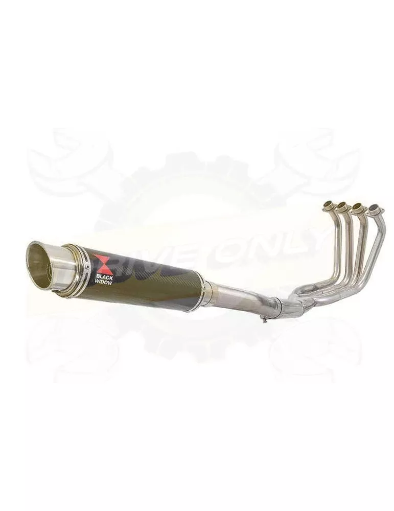 FZS1000 FAZER Ligne complète & Silencieux GP Rond En Carbone CG35R 350mm